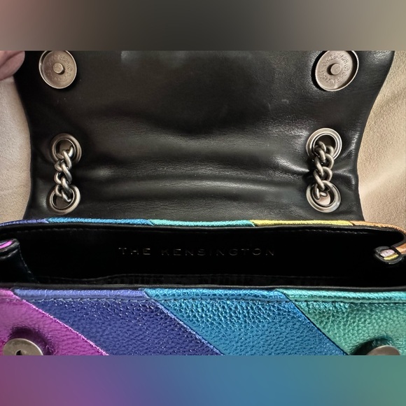 Kurt Geiger London- The Kensington mini rainbow purse - Picture 4 of 6